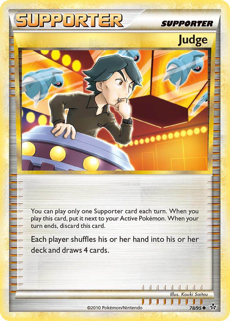Judge (78/95) [HeartGold & SoulSilver: Unleashed] | Odin's Place
