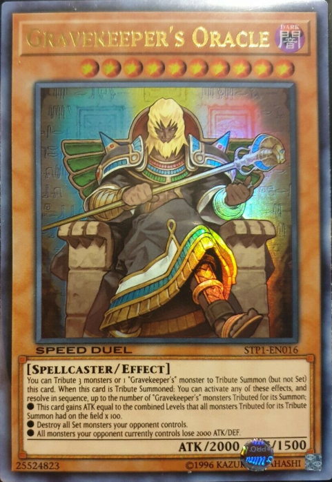 Gravekeeper's Oracle [STP1-EN016] Ultra Rare | Odin's Place