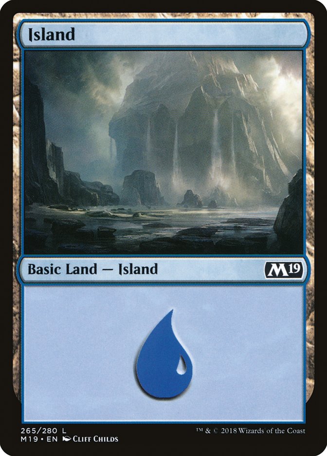 Island (265) [Core Set 2019] | Odin's Place