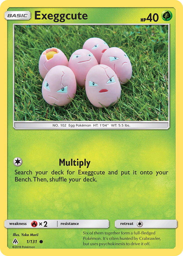 Exeggcute (1/131) [Sun & Moon: Forbidden Light] | Odin's Place