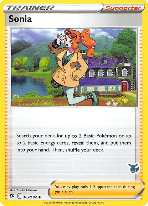 Sonia (167/192) (Eevee Deck) [Battle Academy 2022] | Odin's Place