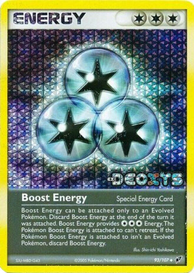 Boost Energy (93/107) (Stamped) [EX: Deoxys] | Odin's Place