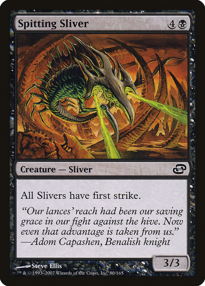 Spitting Sliver (80) [Planar Chaos] | Odin's Place