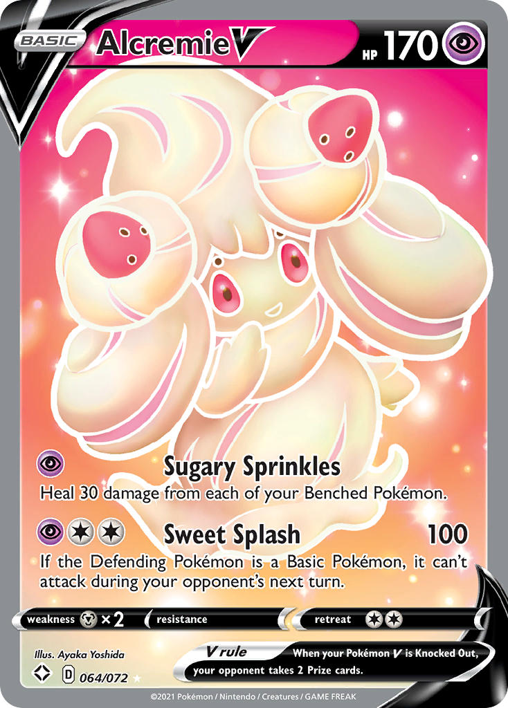 Alcremie V (064/072) [Sword & Shield: Shining Fates] | Odin's Place