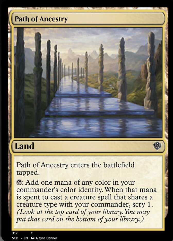 Path of Ancestry [Starter Commander Decks] | Odin's Place