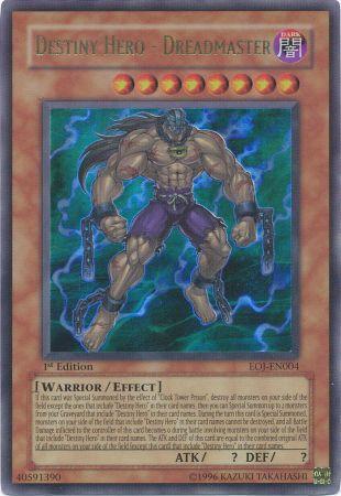 Destiny Hero - Dreadmaster [EOJ-EN004] Ultra Rare | Odin's Place