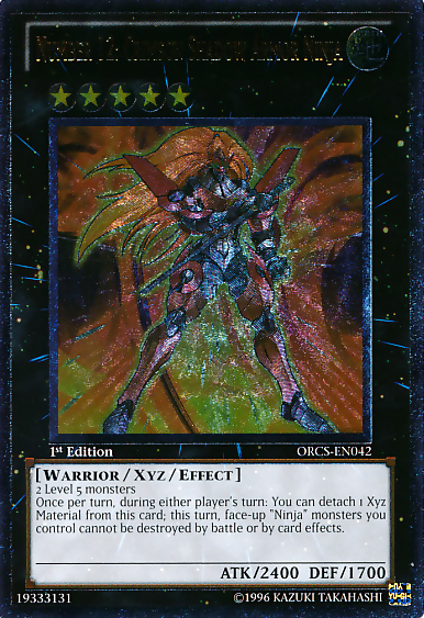 Number 12: Crimson Shadow Armor Ninja [ORCS-EN042] Ultimate Rare | Odin's Place