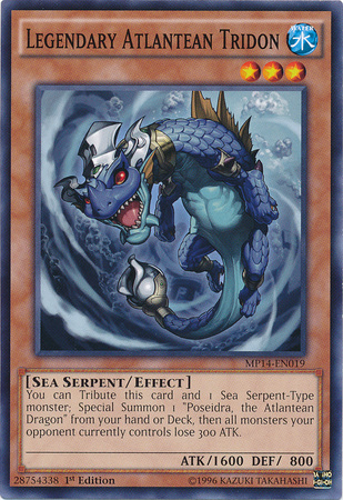 Legendary Atlantean Tridon [MP14-EN019] Common | Odin's Place
