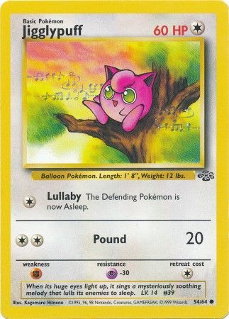 Jigglypuff (54/64) [Jungle Unlimited] | Odin's Place