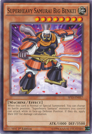 Superheavy Samurai Big Benkei [SP15-EN017] Common | Odin's Place