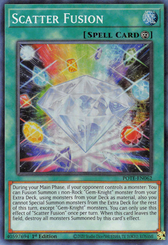 Scatter Fusion [POTE-EN062] Super Rare | Odin's Place