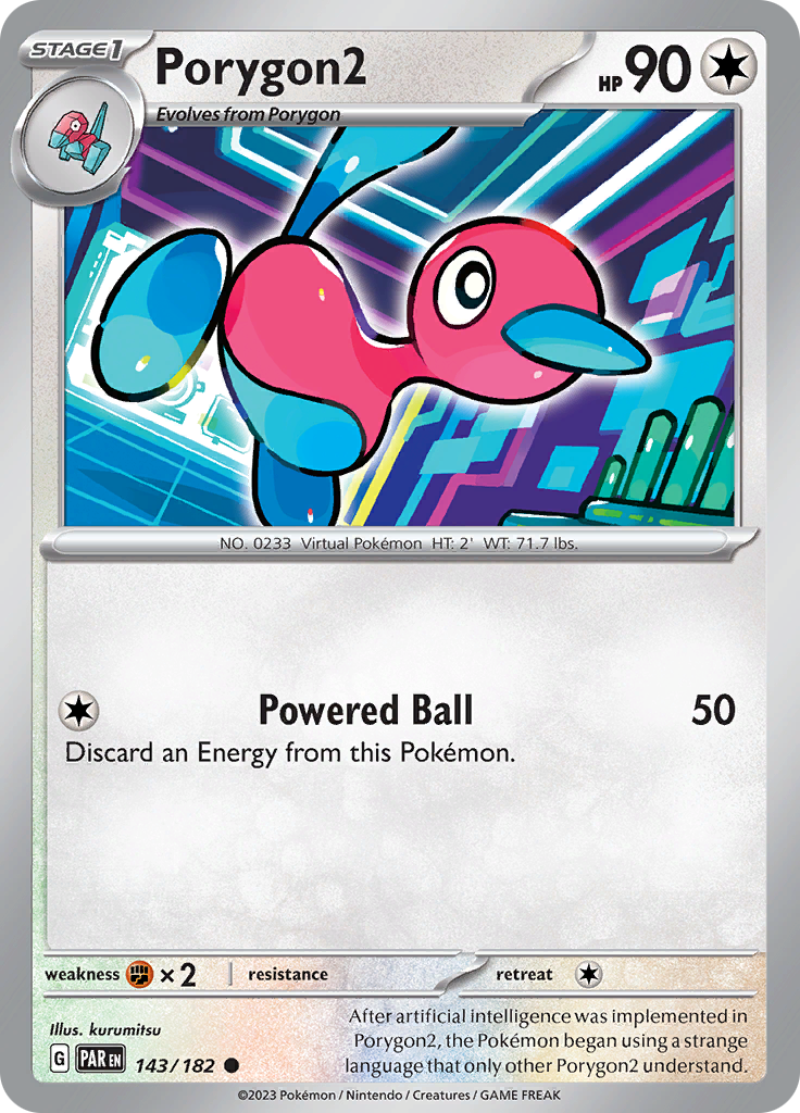 Porygon2 (143/182) [Scarlet & Violet: Paradox Rift] | Odin's Place