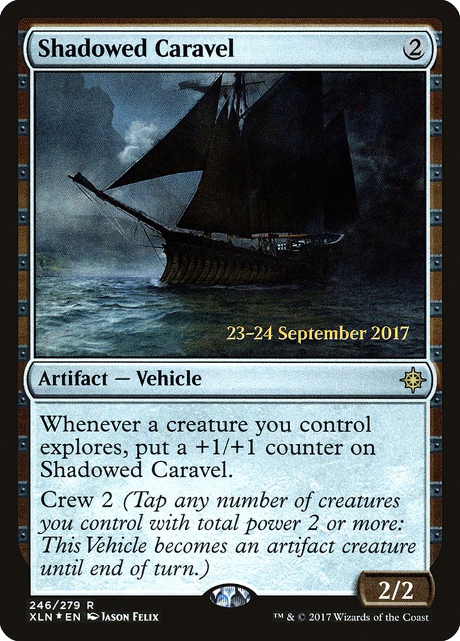 Shadowed Caravel (246) [Ixalan Prerelease Promos] | Odin's Place