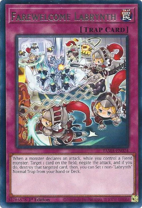 Farewelcome Labrynth [TAMA-EN024] Rare | Odin's Place