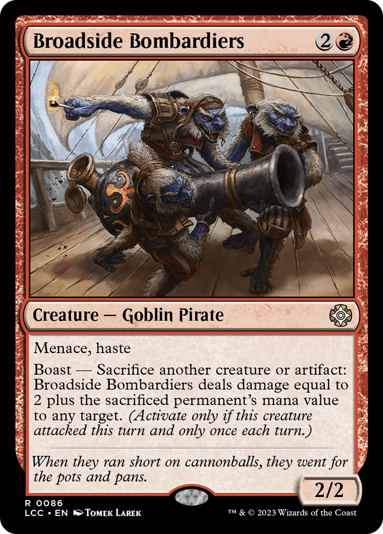 Broadside Bombardiers [The Lost Caverns of Ixalan Commander] | Odin's Place