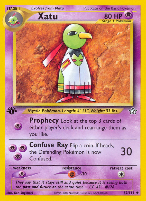 Xatu (52/111) [Neo Genesis 1st Edition] | Odin's Place