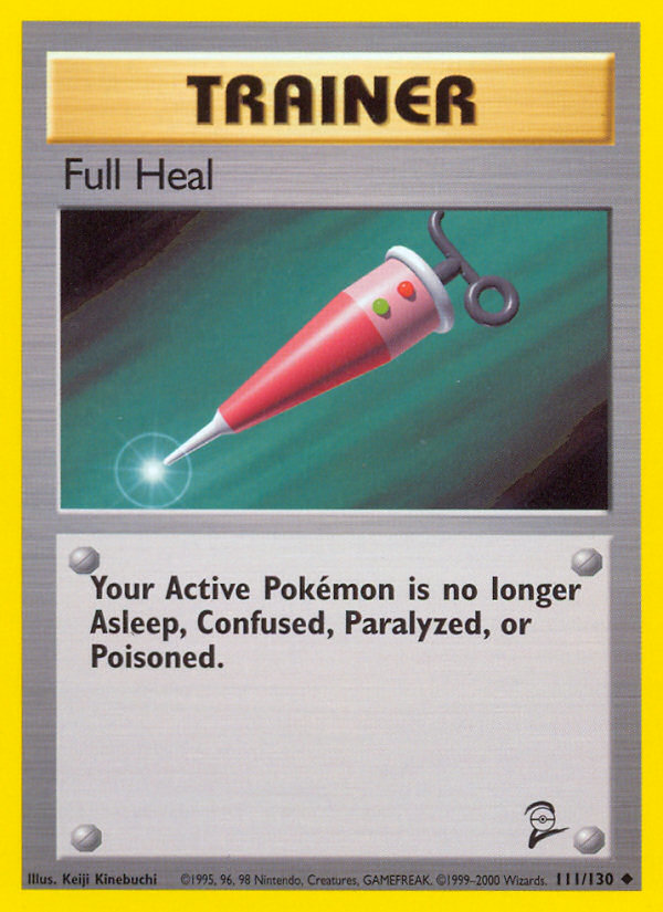 Full Heal (111/130) [Base Set 2] | Odin's Place