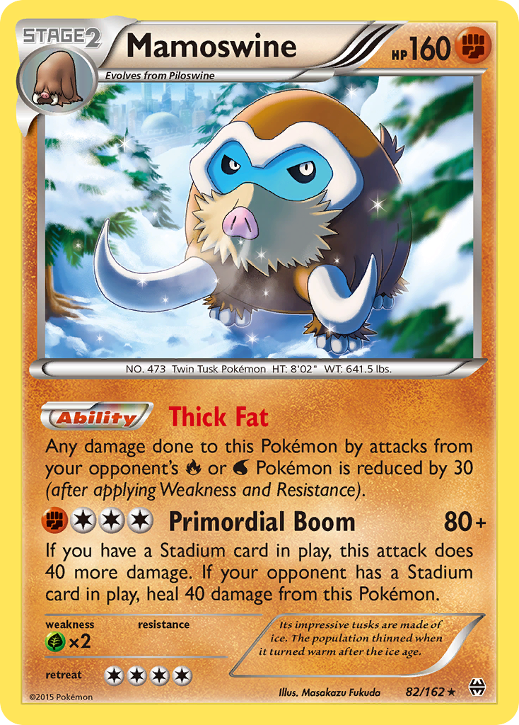 Mamoswine (82/162) [XY: BREAKthrough] | Odin's Place