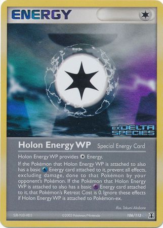 Holon Energy WP (106/113) (Stamped) [EX: Delta Species] | Odin's Place
