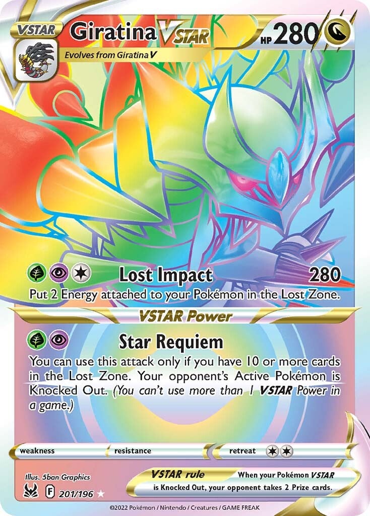 Giratina VSTAR (201/196) [Sword & Shield: Lost Origin] | Odin's Place