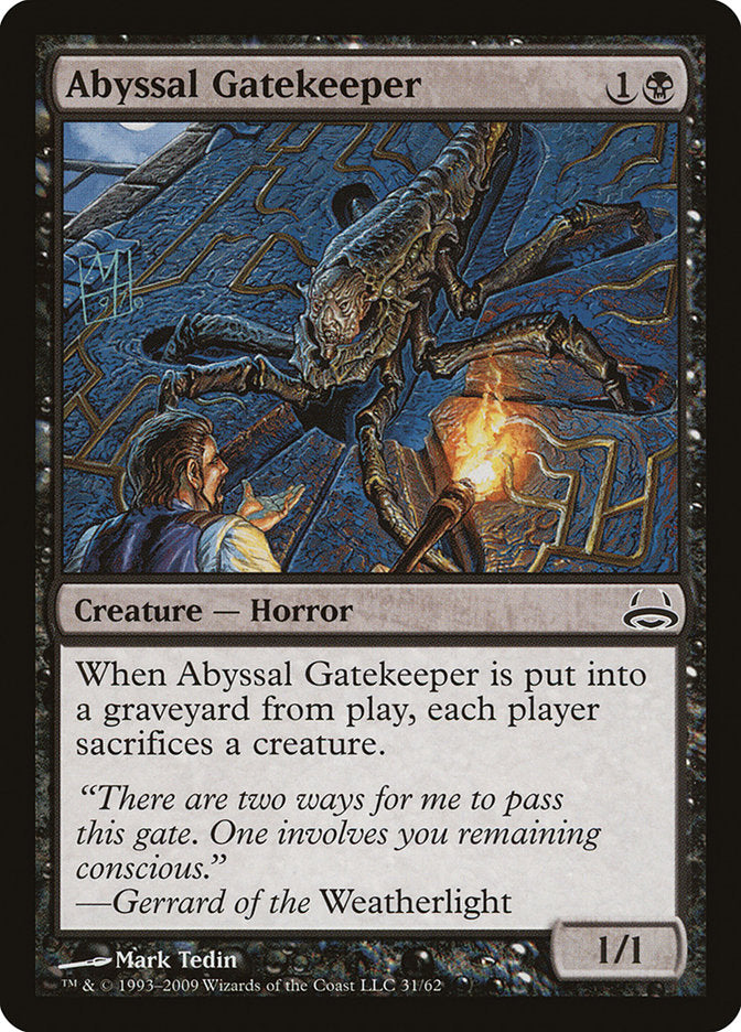Abyssal Gatekeeper (31) [Duel Decks: Divine vs. Demonic] | Odin's Place