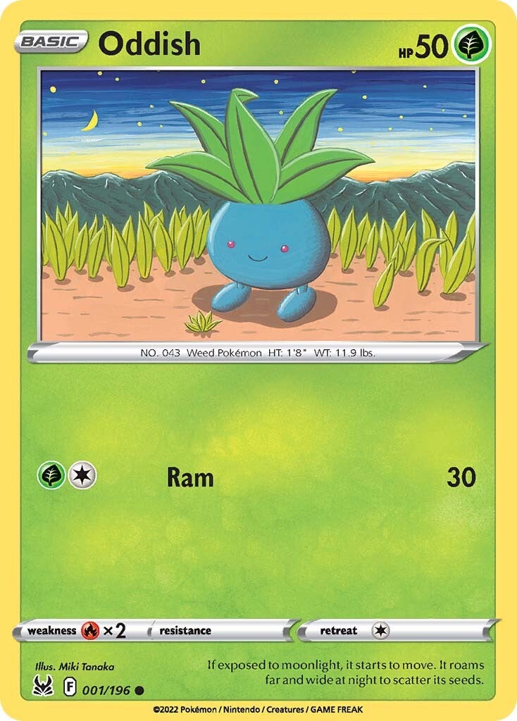 Oddish (001/196) [Sword & Shield: Lost Origin] | Odin's Place
