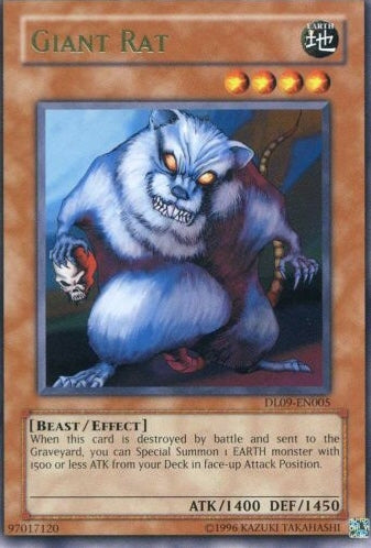 Giant Rat (Green) [DL09-EN005] Rare | Odin's Place