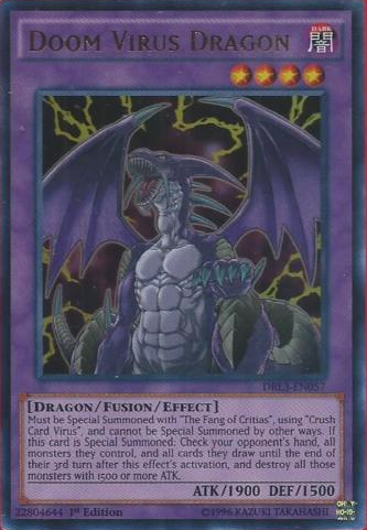 Doom Virus Dragon [DRL3-EN057] Ultra Rare | Odin's Place