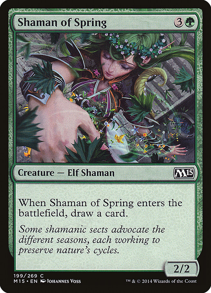 Shaman of Spring (199) [Magic 2015] | Odin's Place