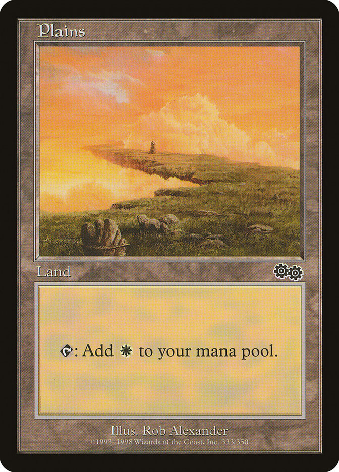 Plains (333) [Urza's Saga] | Odin's Place