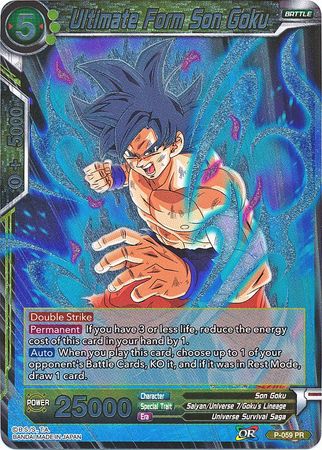 Ultimate Form Son Goku (P-059) [Promotion Cards] | Odin's Place