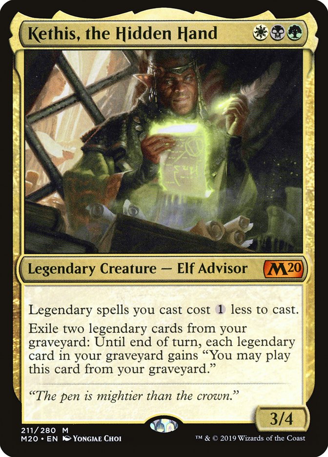 Kethis, the Hidden Hand [Core Set 2020] | Odin's Place