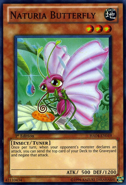 Naturia Butterfly [HA04-EN019] Super Rare | Odin's Place