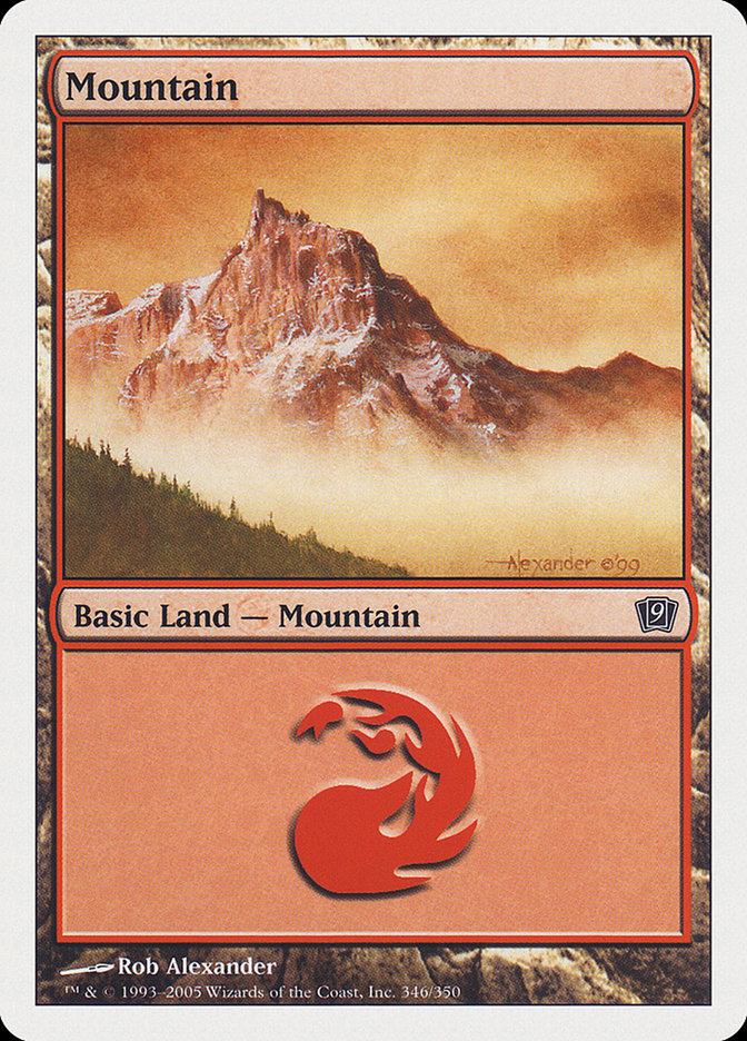 Mountain (346) [Ninth Edition] | Odin's Place