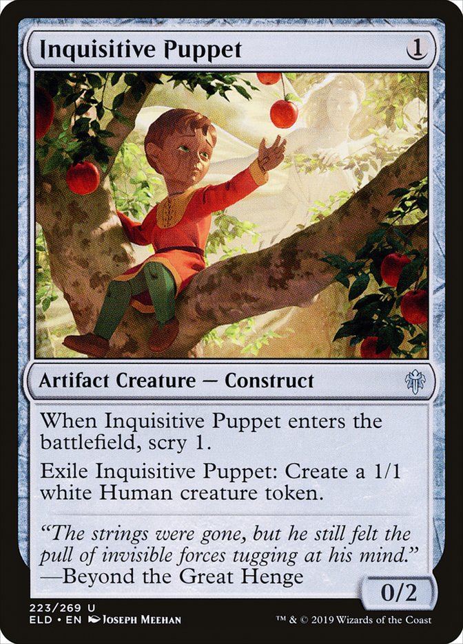 Inquisitive Puppet [Throne of Eldraine] | Odin's Place