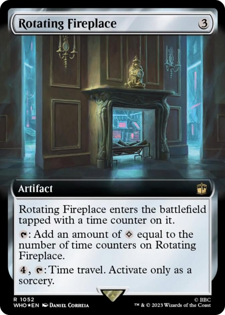 Rotating Fireplace (Extended Art) (Surge Foil) [Doctor Who] | Odin's Place