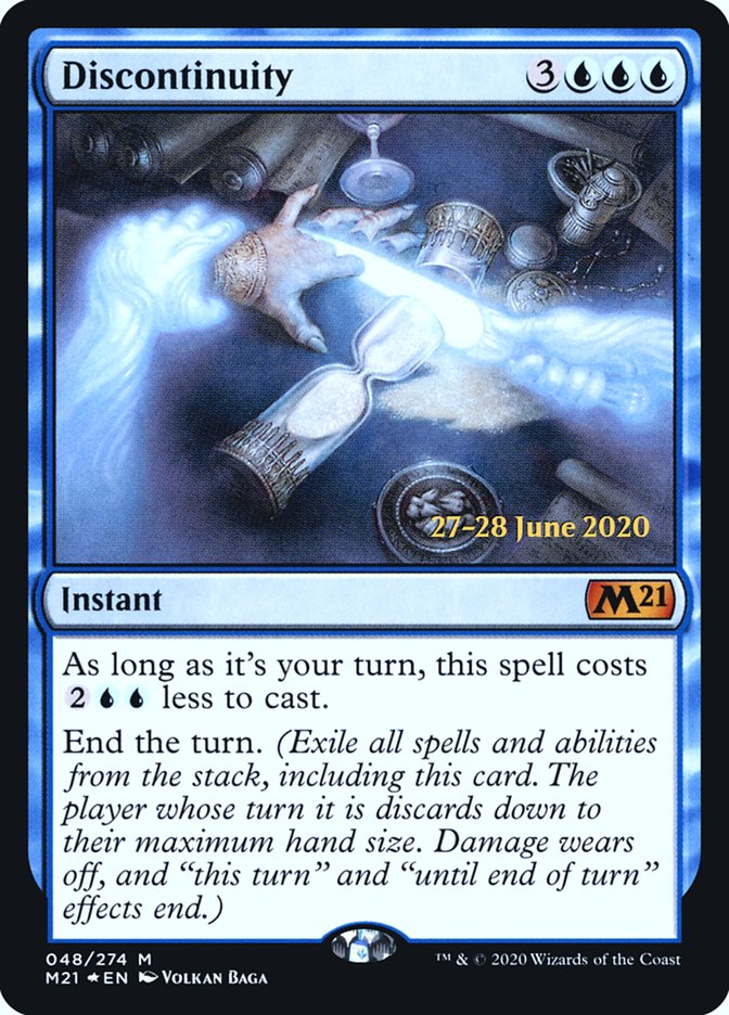 Discontinuity [Core Set 2021 Prerelease Promos] | Odin's Place