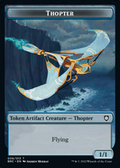 Copy // Thopter (006) Double-Sided Token [The Brothers' War Commander Tokens] | Odin's Place