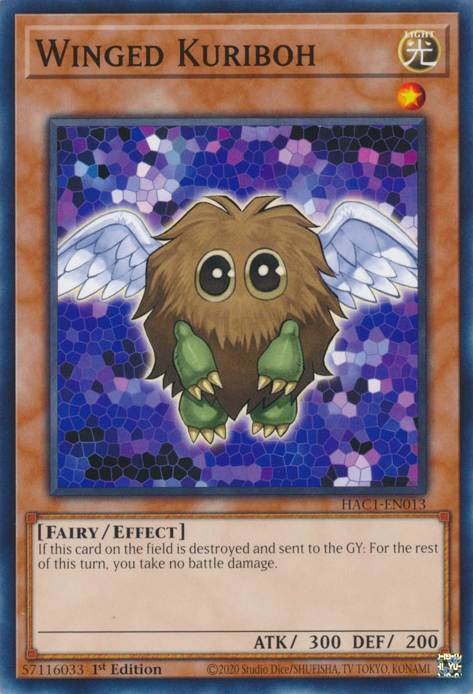 Winged Kuriboh [HAC1-EN013] Common | Odin's Place