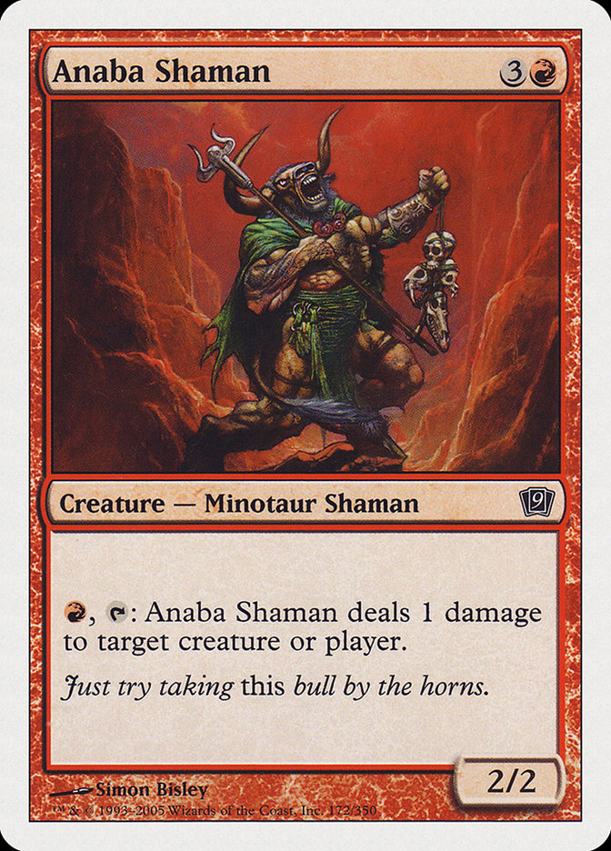 Anaba Shaman (172) [Ninth Edition] | Odin's Place