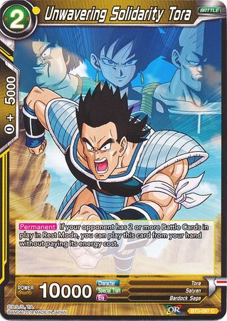 Unwavering Solidarity Tora (BT3-097) [Cross Worlds] | Odin's Place