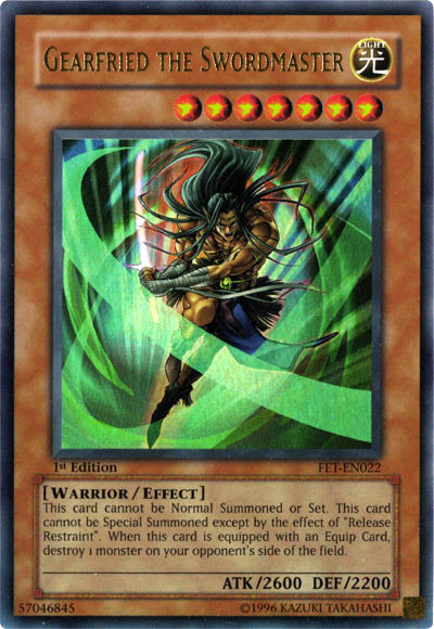 Gearfried the Swordmaster [FET-EN022] Ultra Rare | Odin's Place
