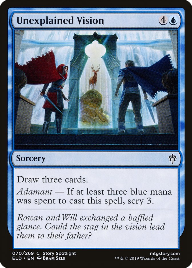 Unexplained Vision [Throne of Eldraine] | Odin's Place