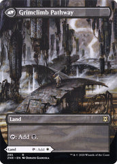 Brightclimb Pathway // Grimclimb Pathway (Borderless Alternate Art) [Zendikar Rising] | Odin's Place