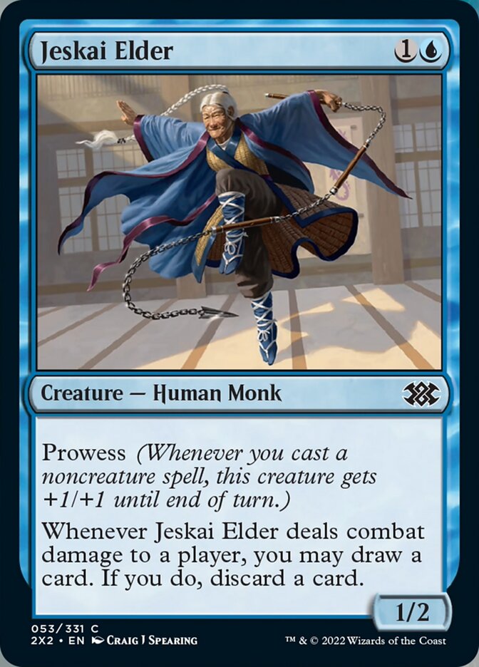 Jeskai Elder [Double Masters 2022] | Odin's Place