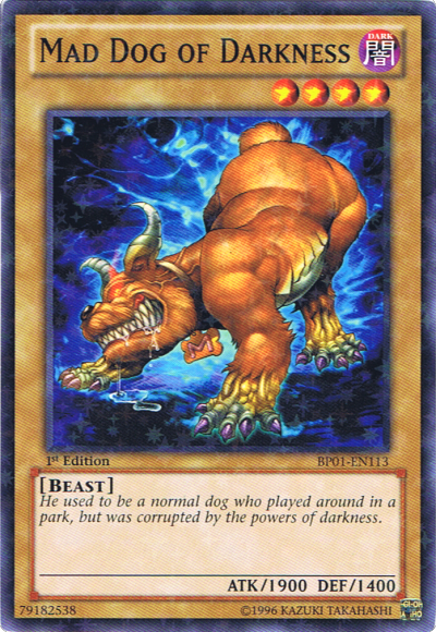 Mad Dog of Darkness [BP01-EN113] Starfoil Rare | Odin's Place