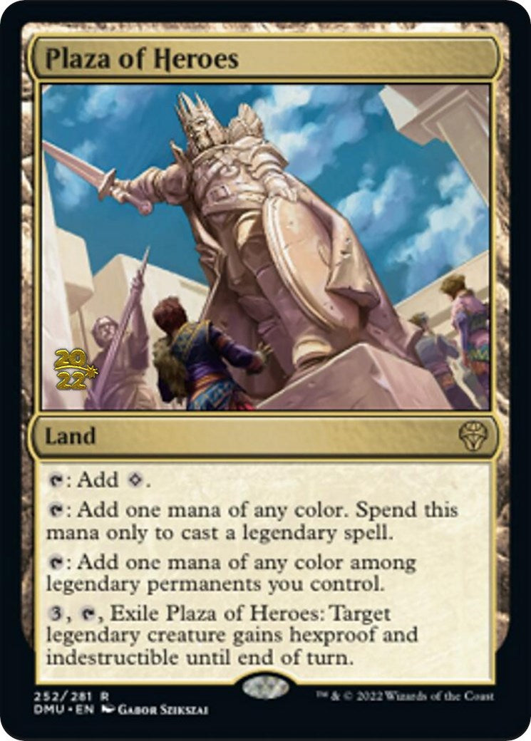 Plaza of Heroes [Dominaria United Prerelease Promos] | Odin's Place