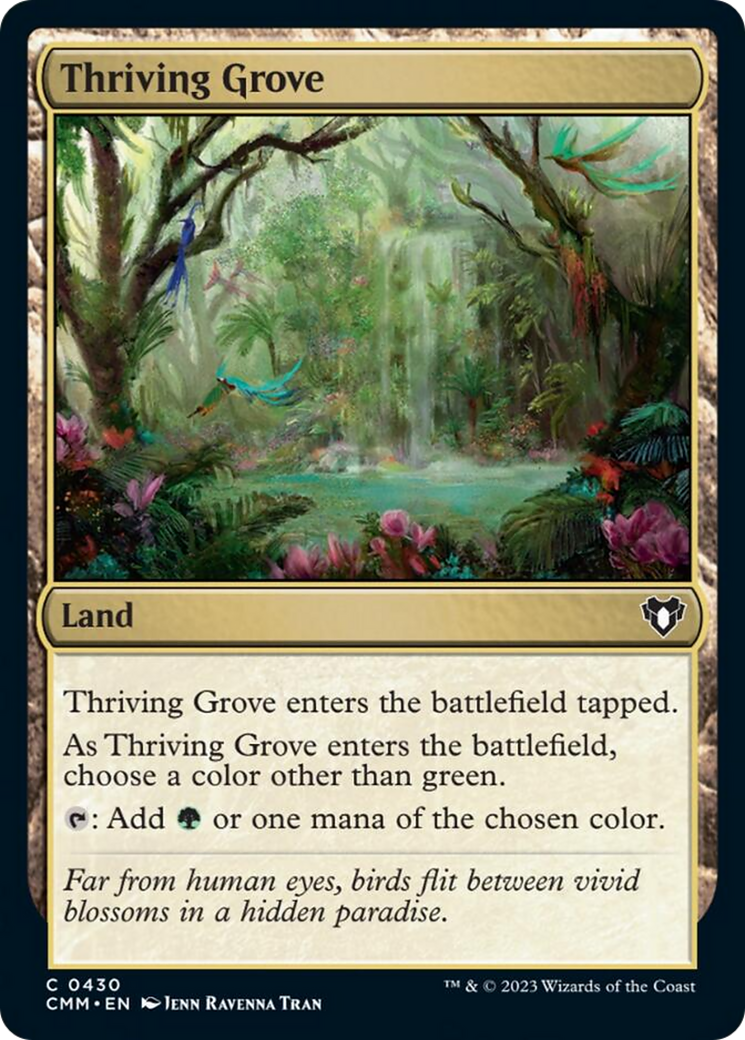 Thriving Grove [Commander Masters] | Odin's Place