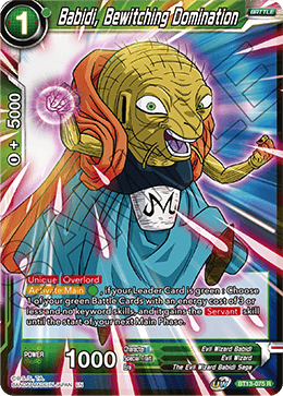 Babidi, Bewitching Domination (Rare) (BT13-075) [Supreme Rivalry] | Odin's Place