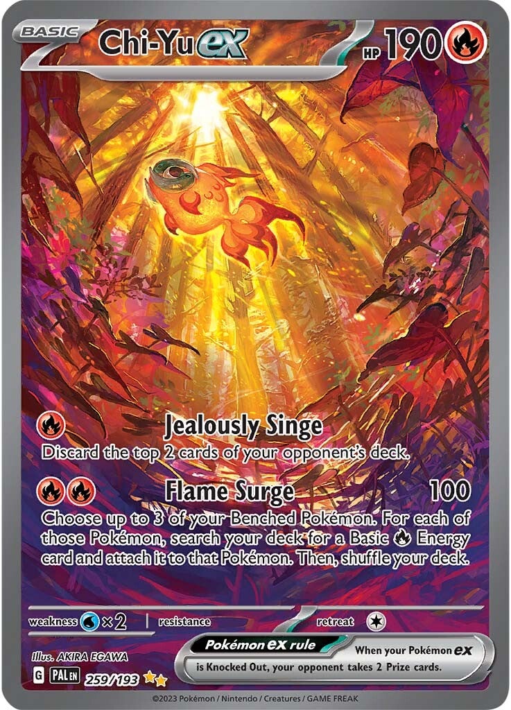 Chi-Yu ex (259/193) [Scarlet & Violet: Paldea Evolved] | Odin's Place